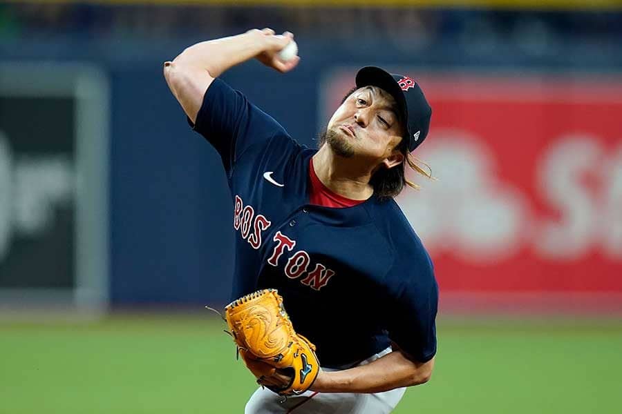 【MLB】澤村拓一、復帰登板で最速156キロ　1/3回1奪三振2安打2失点、失策絡み自責は0点