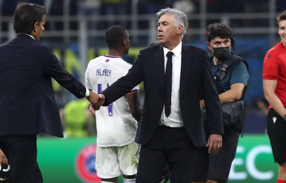 敵地で最大のライバル・インテルを下したレアル、アンチェロッティ監督は守備陣を評価「とても重要な勝利」