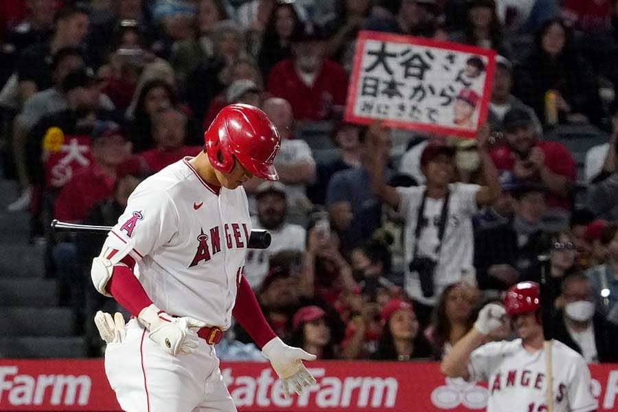 【MLB】大谷翔平、リーグ新の3戦11四球　ハーパーに並ぶMLBタイ記録、ブーイングの嵐