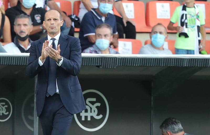 ユーベ指揮官アッレグリ、今季初の連勝も課題挙げる「失点しないようにしなければ」