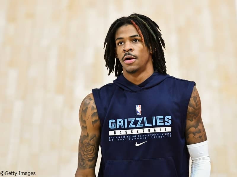 グリズリーズのけん引役を務めるジャ・モラント「最も偉大な選手と評されるように」