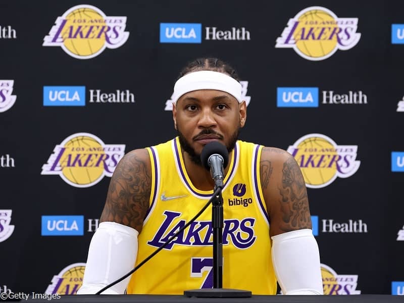 レイカーズにおける役割を語るカーメロ「チームが必要とすることなら何でもやるさ」