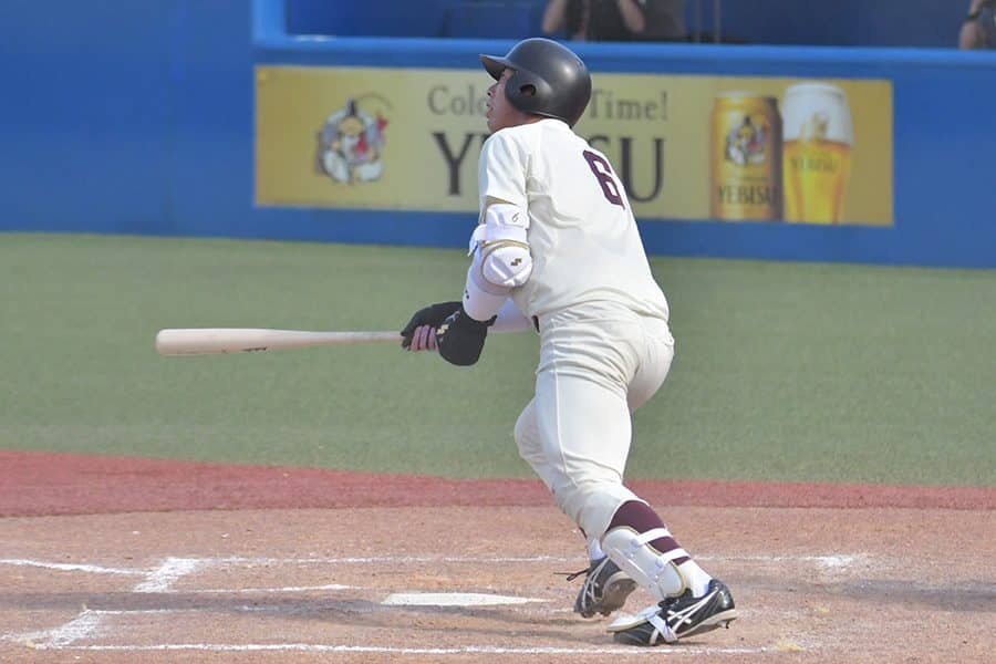 大学野球 早大 リーグ新の8連打 2戦連続先発全員安打全員得点 打線爆発で東大に連勝 野球 スポーツブル スポブル 大学野球 早大 リーグ新の8連打 2戦連続先発全員安打全員得点 打線爆発で東大に連勝 野球 スポーツブル スポブル