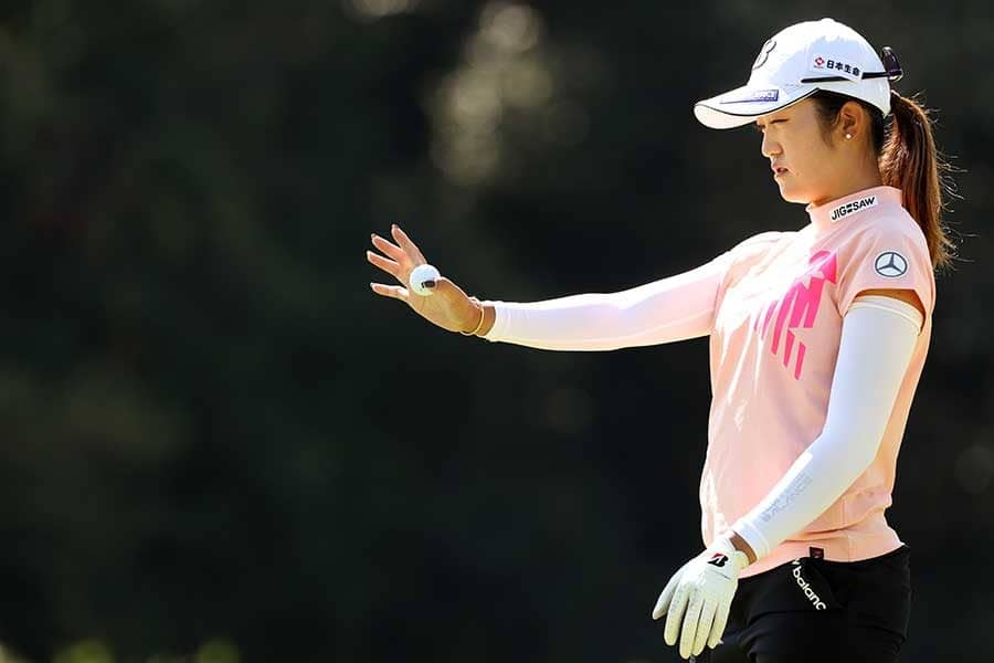 賞金1位・稲見萌寧、まさかの今季ワースト「77」で47位後退「集中力が切れちゃった」