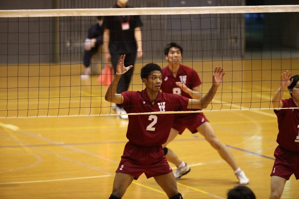 東レ男子　上條レイモンドの内定を発表