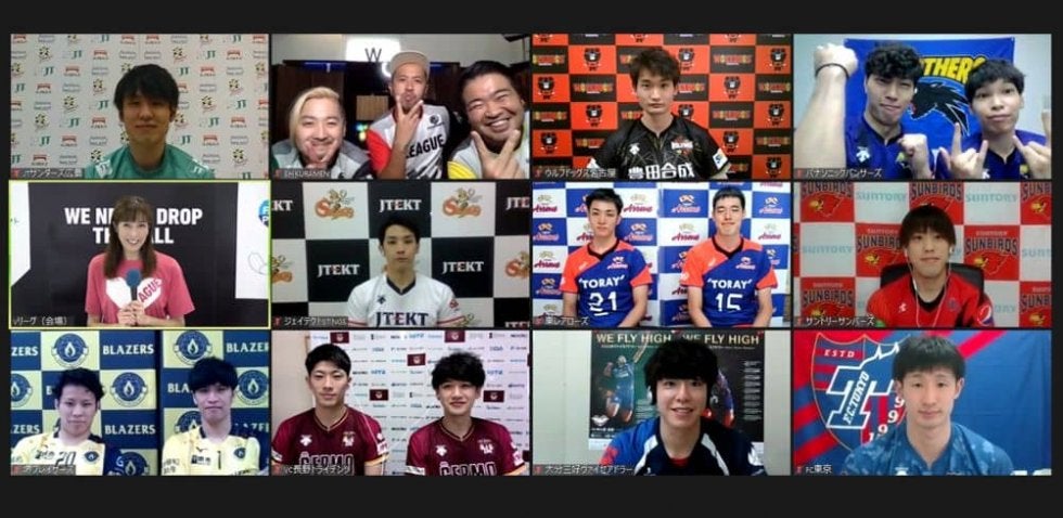 Vリーグ男子は10月15日開幕　開幕会見をリモートで開催