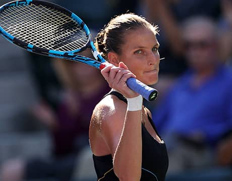 プリスコバ 盤石勝利で初戦突破