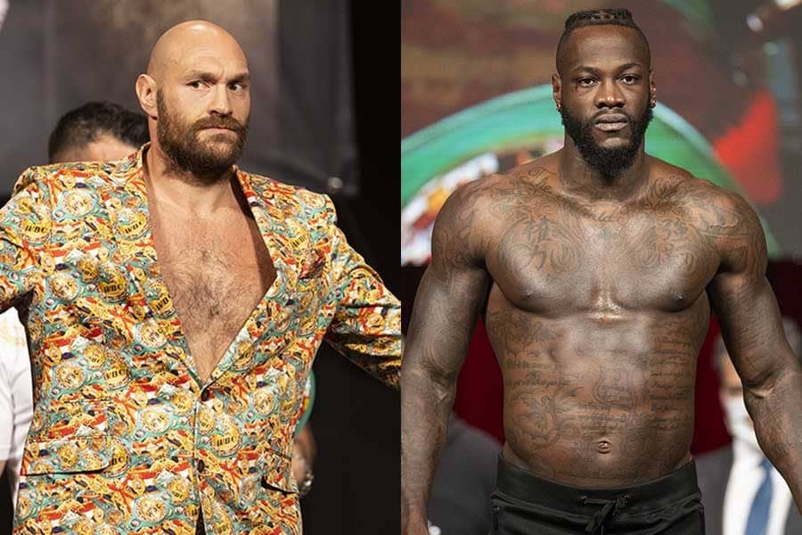 フューリーVSワイルダー、妻同士の対照的ドレスに米注目「カップルで参戦」「Wow」