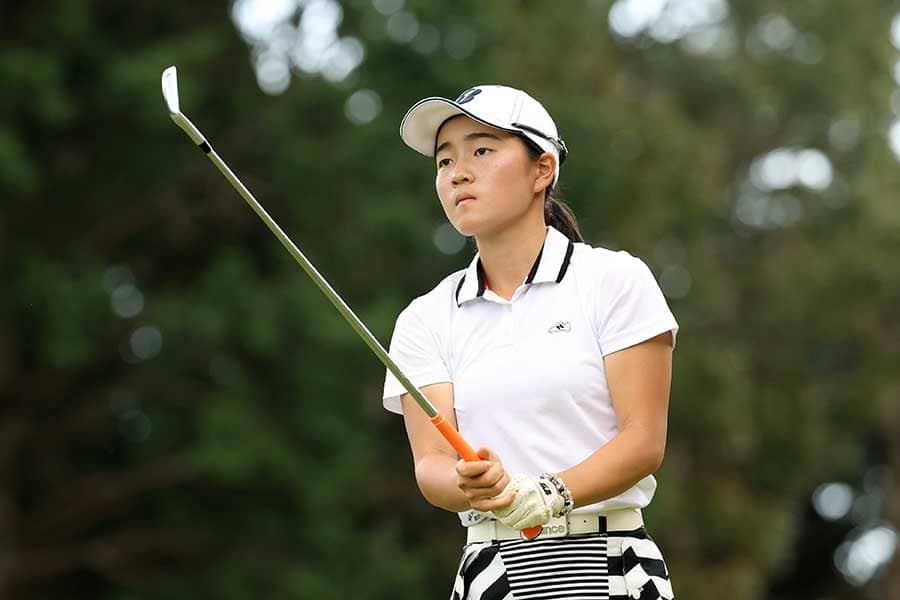 高3佐藤心結がプロテスト2次予選5位に浮上　3日前は渋野日向子とプレーオフで激闘