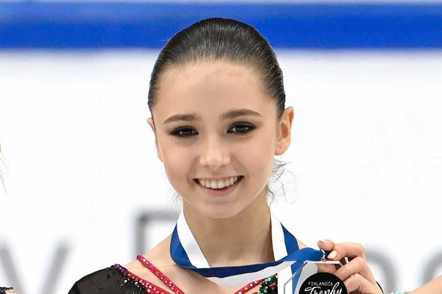 世界最高点の15歳ワリエワ、母国メディアは絶賛止まらず「文句なし」「歴史上で最高」