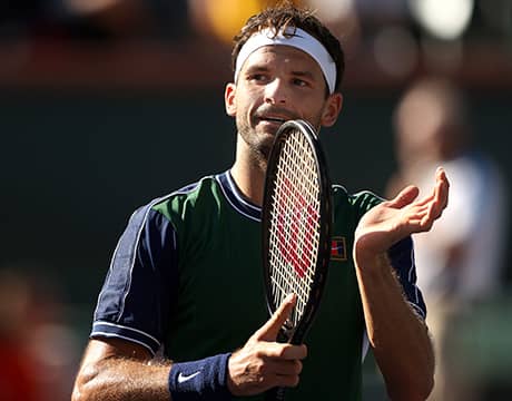 ディミトロフ4強 MS100勝達成