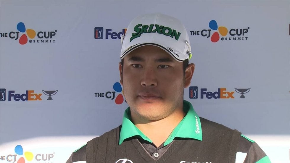 松山英樹「最後に4つバーディが獲れたのは良かった」と終盤に巻き返し