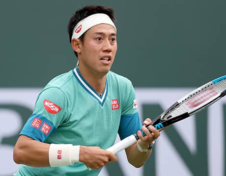 錦織49位 18日付日本勢世界ランク