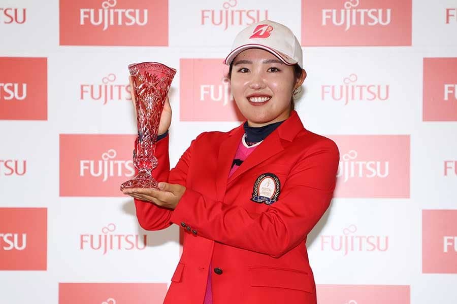 11か月ぶりVの古江彩佳、9月発売の新ドライバーに感謝「飛距離と方向性が良くなった」