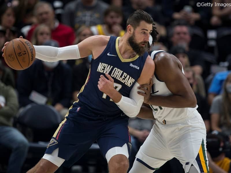 リトアニア出身のヨナス・バランチュナスがペリカンズと2年約34億円の延長契約に合意