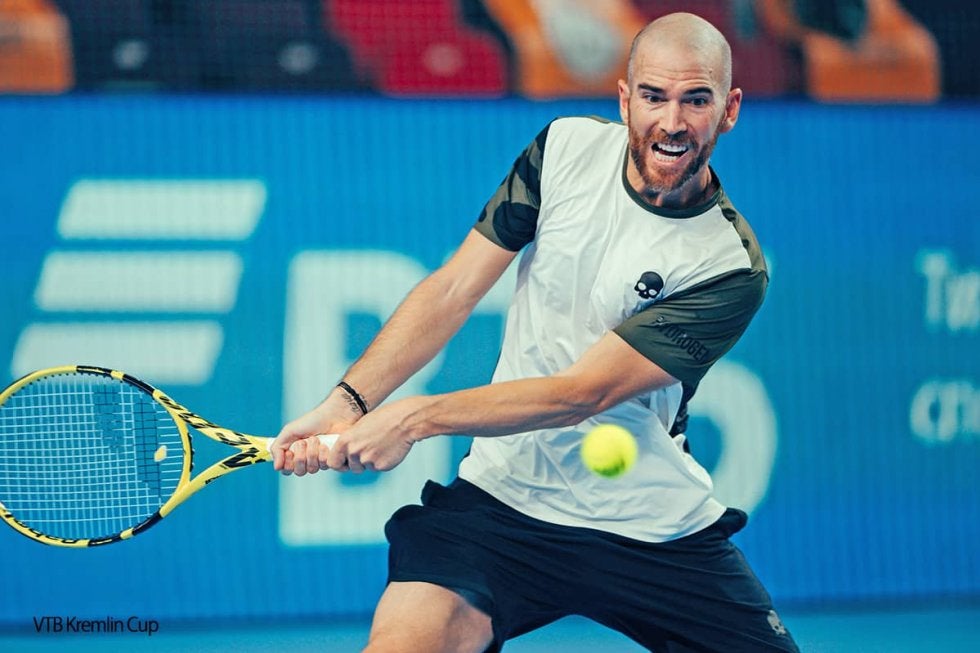 第1シード、ルブレフ敗れる。マナリノが2年前の決勝のリベンジを果たす[VTBクレムリン・カップ]