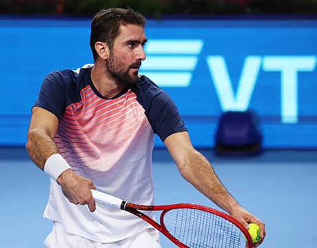 完勝チリッチ 3度目Vへ照準