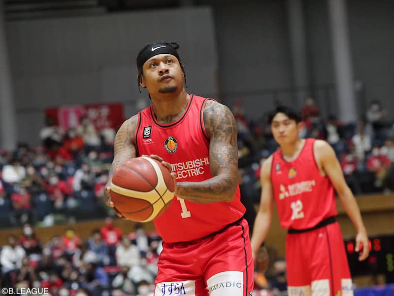 6選手が2ケタ得点の名古屋Dが滋賀を下す…107得点快勝で連勝数を「4」に