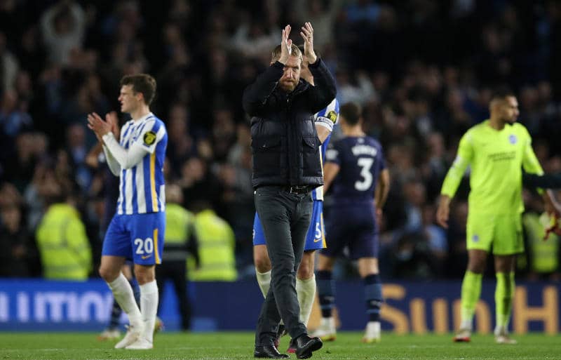 シティに善戦のブライトン、グレアム・ポッターは自信を得る「満足感しかない」