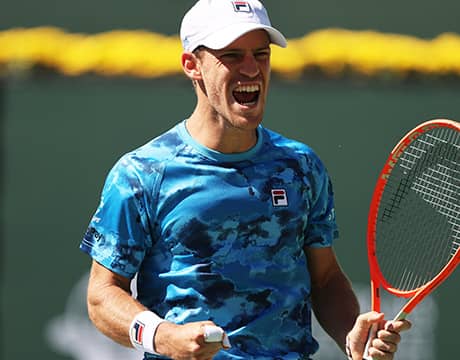 シュワルツマン 快勝で決勝へ