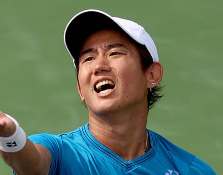 西岡良仁、快勝で予選決勝へ