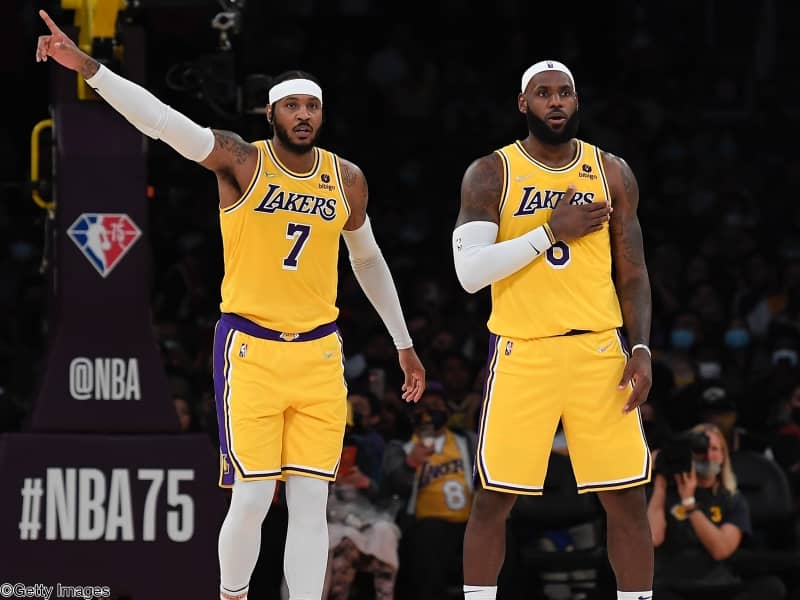 通算得点ランキング9位に浮上したカーメロをレブロンが称賛「彼はリズムに乗っていた」