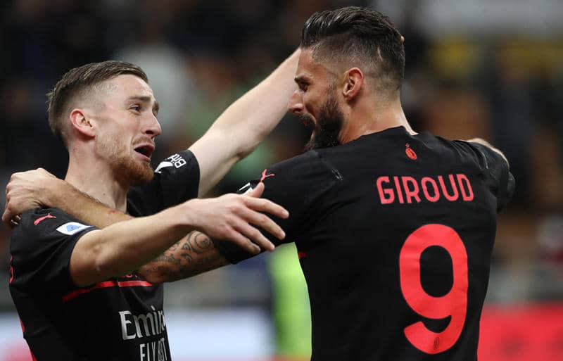 6連勝で暫定首位浮上のミラン、決勝弾のジルーは「エネルギーに満ちたプレーに満足」