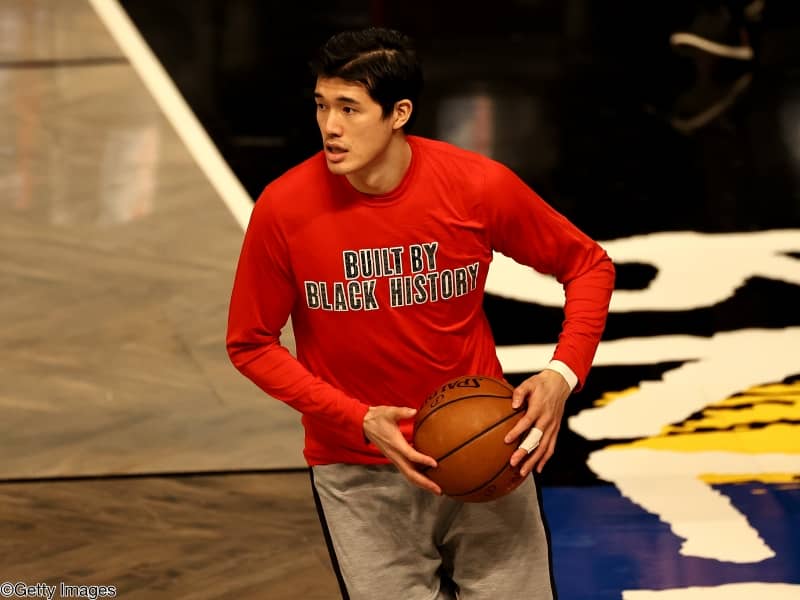 左ふくらはぎの負傷で離脱中の渡邊雄太が全体練習に参加…復帰時期は明かされず