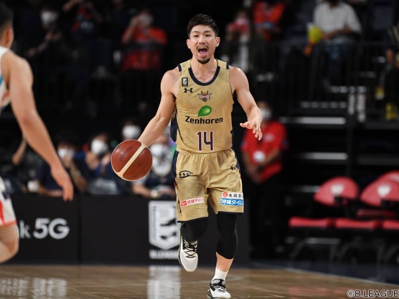 盤石の試合運びで広島を撃破した琉球…岸本は「プレーの強度を落とさなかった」