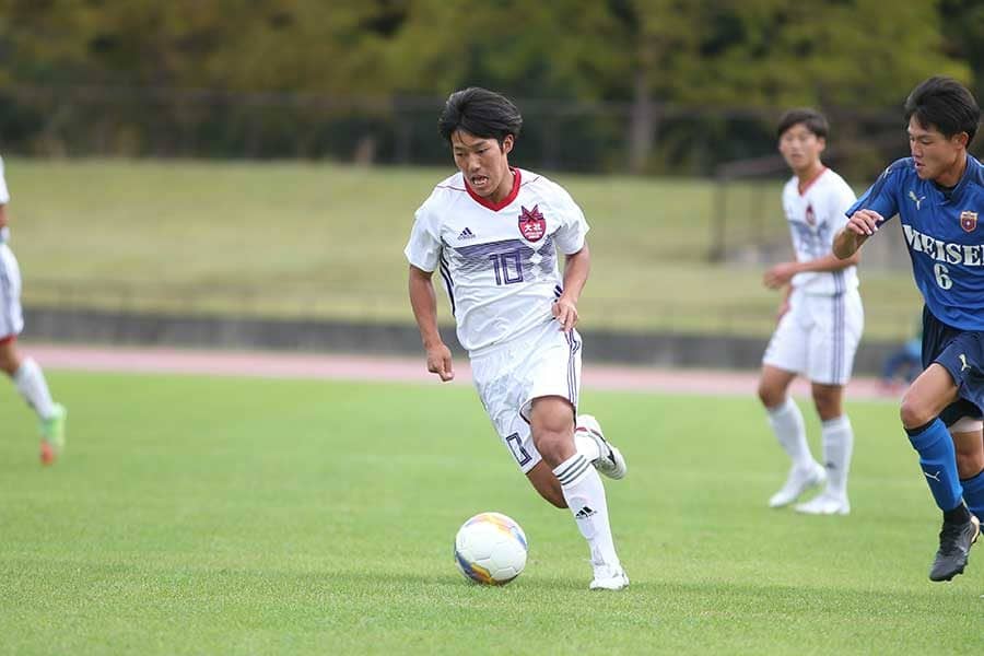 2年連続の全国へ、大社が盤石4強！　2得点の“10番”持田「最高成績作りたい」
