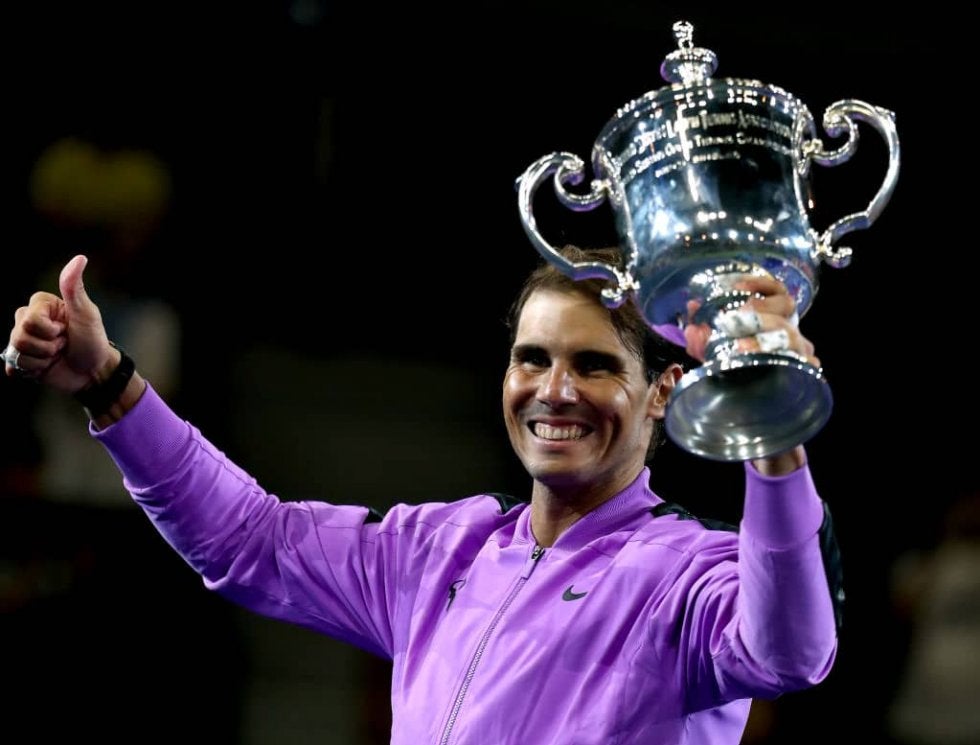 ナダル、最年長選手のギネス記録を持つ97歳プレーヤーとテニス