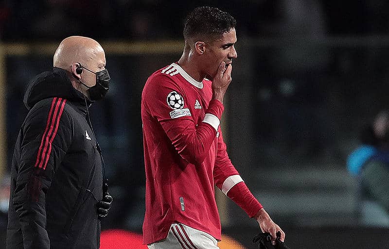 ユナイテッドに痛手…ヴァランは約1カ月の離脱へ