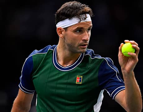 ディミ逆転で16強 ズベレフ戦へ