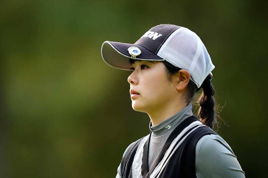 渋野日向子の後輩、尾関彩美悠は1打差2位でプロテスト最終Rへ「できればトップ合格を」