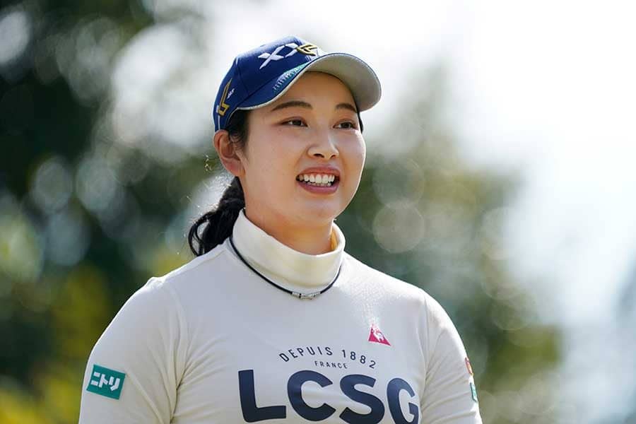 女子ゴルフ第3R、古江彩佳＆小祝さくらが同組　賞金女王争いの2、3位が揃い踏み