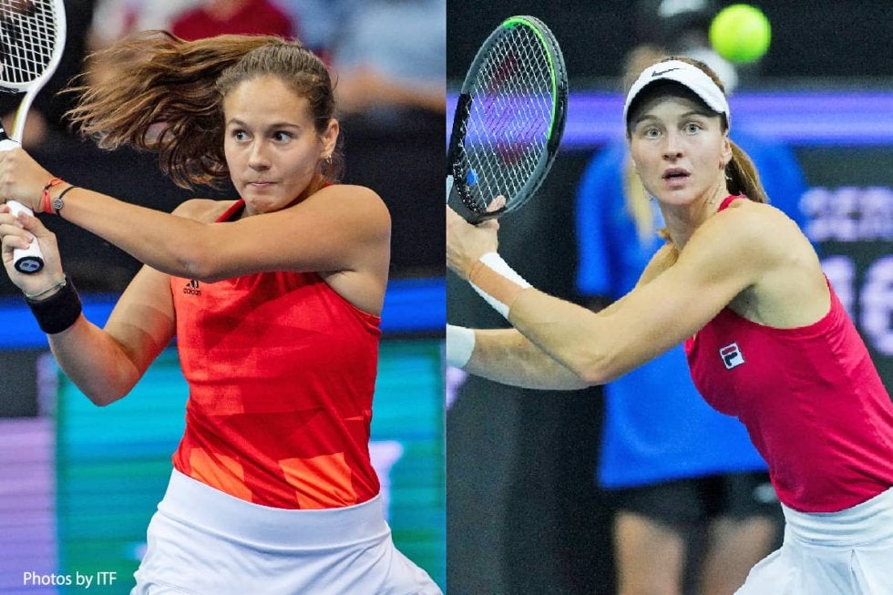 ロシア連盟が5度目の優勝、サムソノワが東京五輪金メダルのベンチッチに逆転勝利で優勝を決める [ビリー・ジーン・キング・カップ・ファイナルズ]