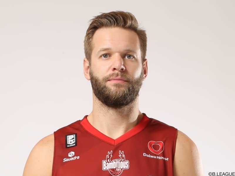 バンビシャス奈良、コーリー・ジョンソンと双方合意のもと契約を解除したと発表