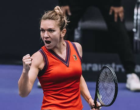 ハレプ リンツで初8強入り