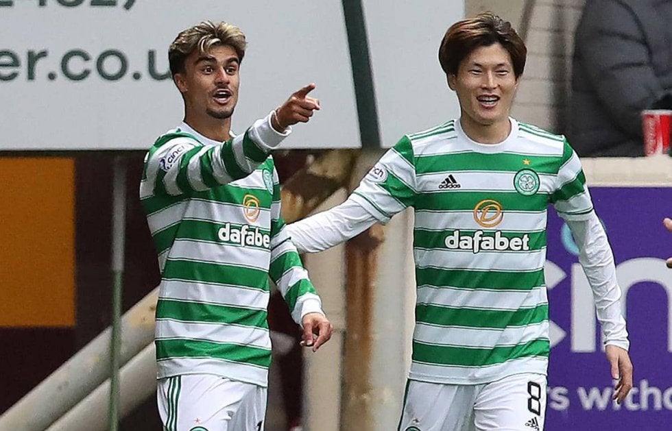 セルティック 21-22 選手 直筆 サインボール 古橋 ジョタ セルティック