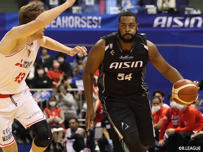 終盤に外角シュートが爆発した三河…迫る名古屋Dを振り切って勝利