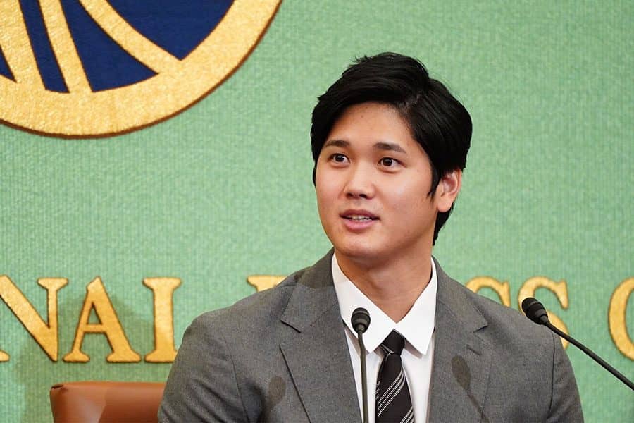 【MLB】大谷翔平、1時間の会見で語った全て　珍質問が続出…貯金は「貯まる一方ですね」