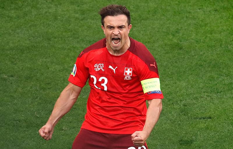 スイスのW杯出場決定！　シャキリ「突破できてすごく誇らしい」