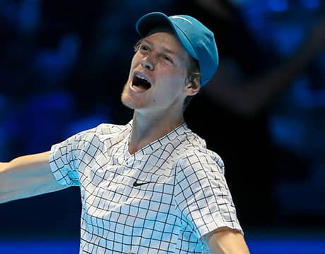 シナー完勝「ベスト尽くす」