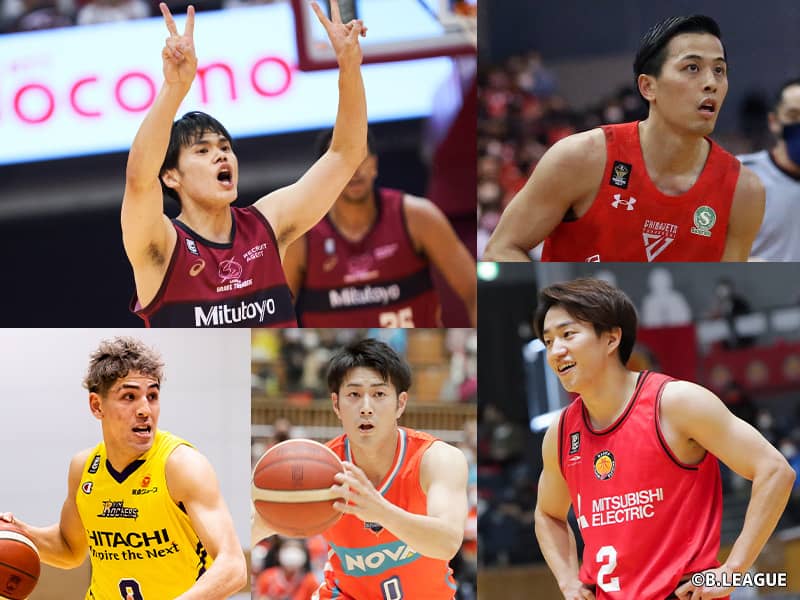 川崎の主将を筆頭に豪華な顔ぶれ…日本代表候補Bリーガー平均アシスト数トップ10