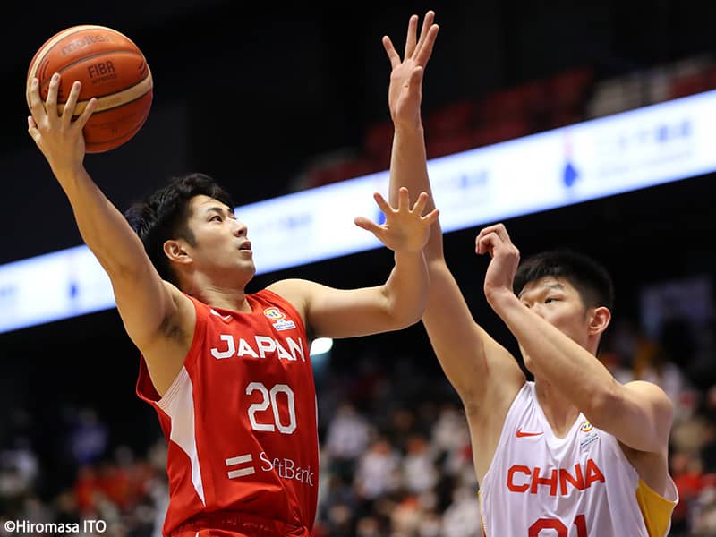 日本代表が中国との第2戦に大敗…寺嶋やエヴァンスなど初選出組が存在感を発揮