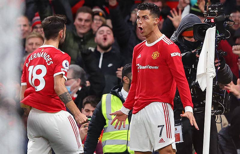 C・ロナウドの2ゴールでユナイテッドがシーソーゲーム制す!　冨安フル出場のアーセナルはリバプール戦に続くビッグマッチ敗戦…《プレミアリーグ》