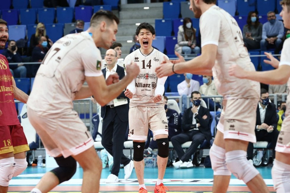 石川祐希のミラノ　髙橋藍入団予定のパドヴァに勝利