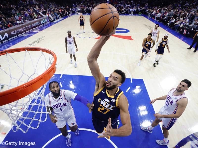 シクサーズに快勝したジャズが6連勝…グリズリーズはレイカーズを撃破／NBA