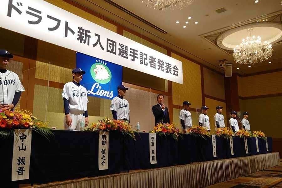 西武が新入団選手の背番号を発表　ドラ1隅田は「16」、2位の佐藤は「19」