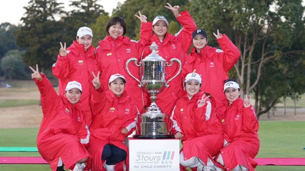 LPGAチーム連覇達成に「凄く嬉しい」　ナイスチームワークで最高の締めくくり
